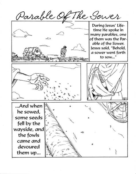 Parable Of The Sower Free Printables