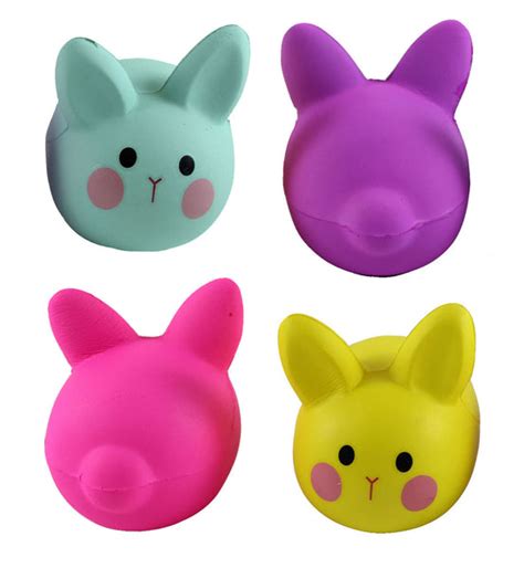 Squishy Bunny Set Of 2 Easter Rabbit Squishy Slow Rise Scented Sen