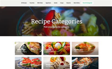 All Recipes Recipe Html5 Responsive Website Template