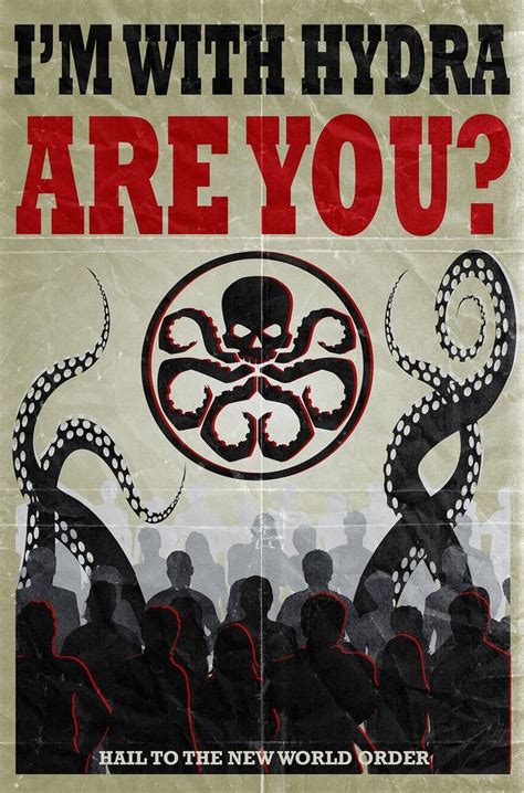 Agents Of Shield Propaganda Posters Hint At Life Under Hydra Pósteres