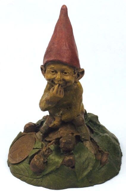 Vintage Tom Clark Gnome Pecan Resin Name Eddie Style 35 Date 1984 Ebay