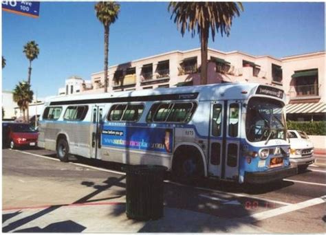 Santa Monica Bus Lines Gm Fishbowl Bus Line Bus Santa Monica