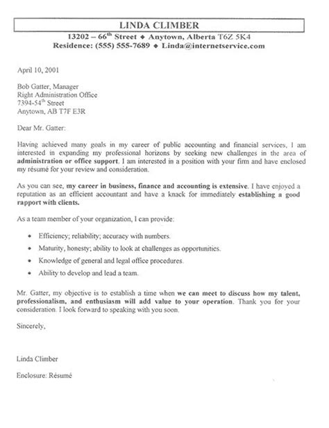 Accountant Cover Letter Example Finance Click And Examples