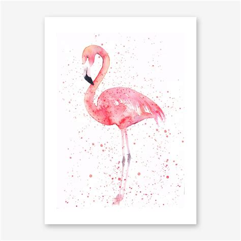 Flamingo Print I Free Shipping Fy