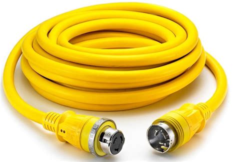 Hubbell Marines 50 Amp Shore Power Cable Set Southern Boating