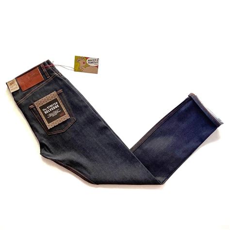 Naked Famous Nwt Naked Famous Weird Guy Oz Stretch Selvedge Denim Grailed