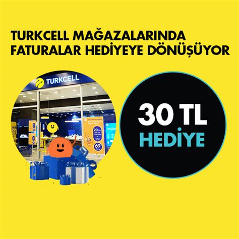 Turkcell Bayilerinden Fatura Ödemelerinize 30 TL Hediye Paycell