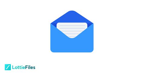 Email Icon Animation On Lottiefiles Free Lottie Animation