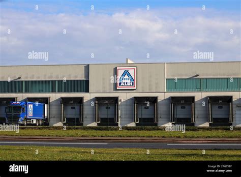 Aldi warehouse and distribution center in Bleiswijk in the Netherlands