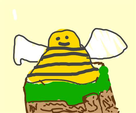Minecraft Bee Be Lookin Thicc Ngl Drawception