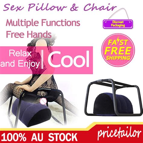 Sex Aid Bouncer Chair Inflatable Pillow Couple Love Chair Adults Sm