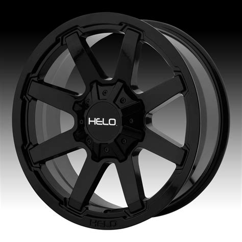 Helo He909 Gloss Black Custom Wheels Rims Helo Custom Wheels Rims