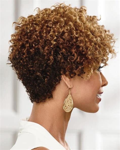 On Trend Short Wig With Rich Bouncy Layers Of Tight Corkscrew Curls