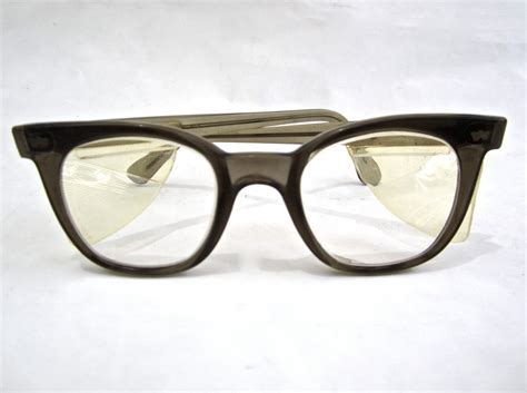 Vintage Safety Glasses Cool Retro 60s