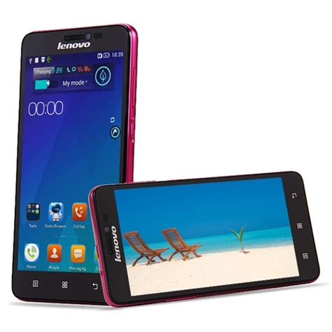 Lenovo S850 Mtk6582 5 Android44 Smartphone 1gb16gb Hd Pink