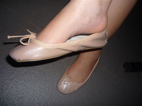 Dangle And Arch Ballerina Shoes Flats Pink Ballet Shoes Comfortable