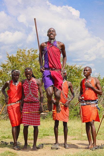 Maasai Dance Maasai People African People Masai Tribe