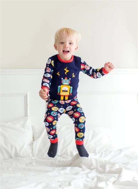 Robot Pajamas For Toddlers Kids Pajamas For Robot Lovers Etsy