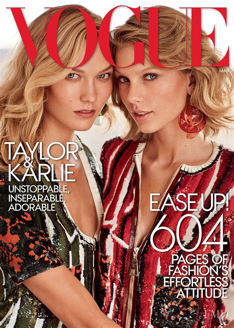 Cover Of Vogue Usa With Karlie Kloss March 2015 Id32770 Magazines
