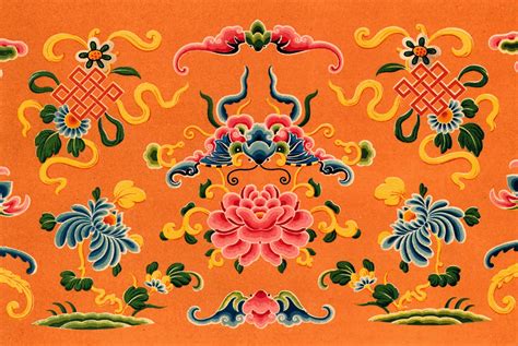 Flyer Goodness Chinese Motif Patterns