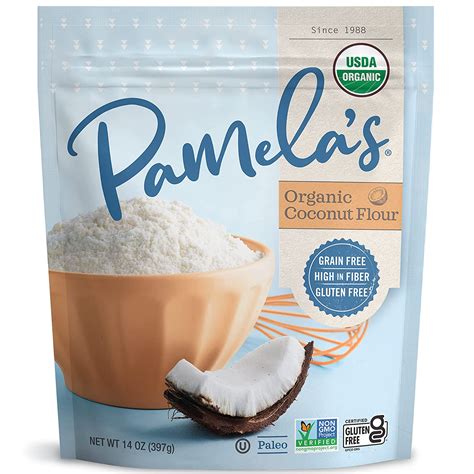Amazon Com Pamela S Coconut Flour Usda Certified Organic Vegan
