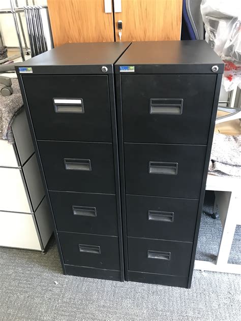 Use it as an office cabinet, under desk filer or decorative piece to give your office an featuring 4 lockable drawers with ample room for whatever you need to store. Metal 4-Drawer Matt Black A4 Filing Cabinet Storage Units ...