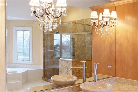 The mirror is the main focus or focal point in a bathroom. Custom Bathroom Mirrors | Creative Mirror & Shower
