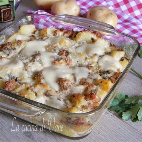 We did not find results for: pasticcio con patate funghi e salsiccia al forno