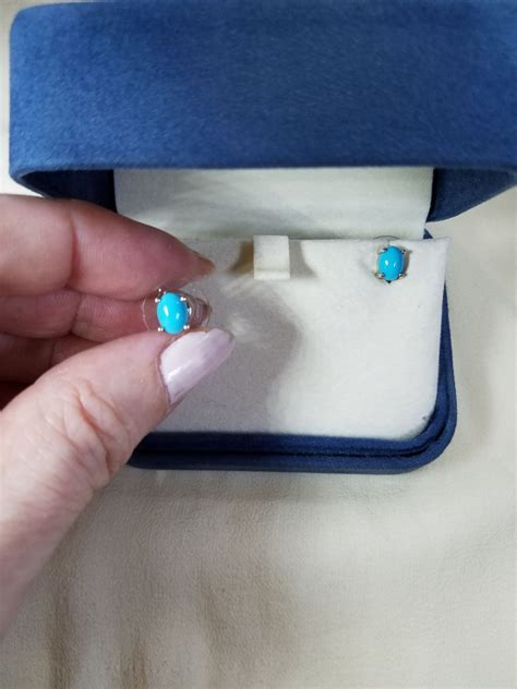 Genuine And Rare Sleeping Beauty Turquoise Earrings This Turquoise