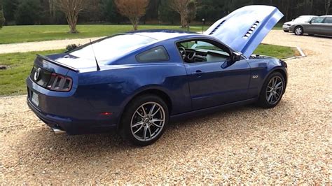 2013 Ford Mustang Gt Track Package Deep Impact Blue Recaro Seats