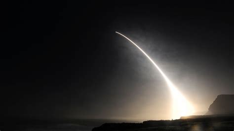 What The Launch Of A Minuteman Iii Missile Looks Like Abc News