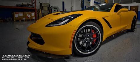 Here Is A Sneak Peek At The Gold C7 Corvette On Forgeline Vx3c Wheels