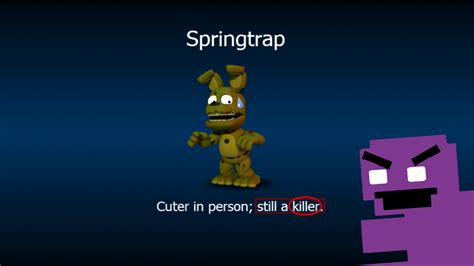 Springtrap Is Totally Michael Afton By Thejacobsurgenor On Deviantart