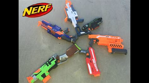The Top 10 Nerf Guns Ever 2015 Youtube