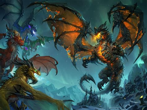 World Of Warcraft Dragon Warcraft Mythology Sargeras Screenshot Warlord Fictional