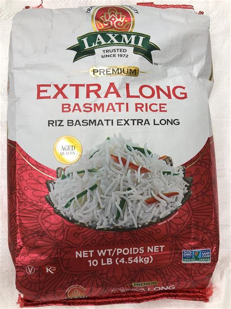 Laxmi Extra Long Basmati Rice 10lb A1 Indian Grocery Online
