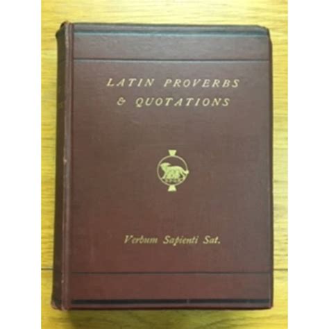 Latin Proverbs And Quotations By Alfred Henderson Oxfam Gb Oxfams