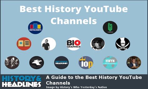 A Guide To The Best History Youtube Channels History And Headlines