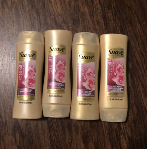 Suave Rose Oil Infusion 3 Shampoo And 1 Conditioner Volumizing For Sale