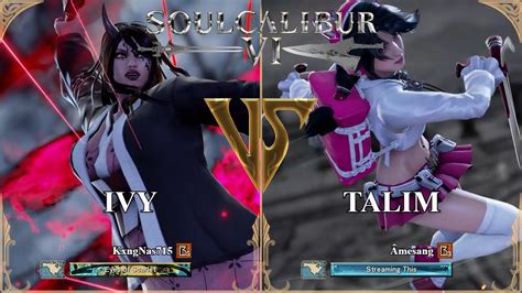 SoulCalibur VI KxngNas715 Ivy VS Amesang Talim Xbox Series X