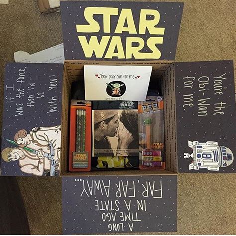 Creative Care Packages On Instagram “thanks For Sharing Alyssaboo22 ️ ️ ” Diy Star Wars