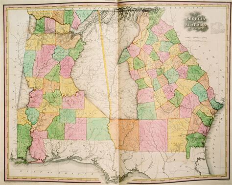 Georgia And Alabama Prior To The Trail Of Tears Native