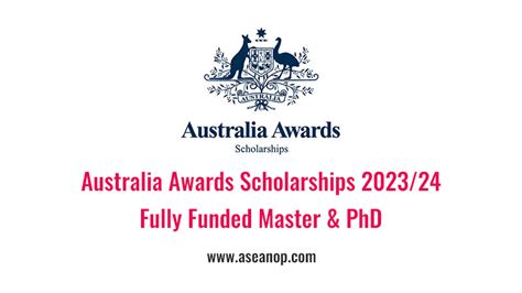 Australia Awards Scholarships 202324 Asean Scholarships