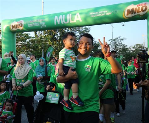 A great place for family. Running Cuppa: MILO® Malaysia Breakfast Day 2017 closes ...