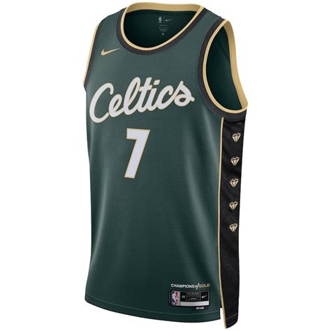 Camisa Nba Boston Celtics Nike City Edition Jersey 2223 Jaylen Brown 7