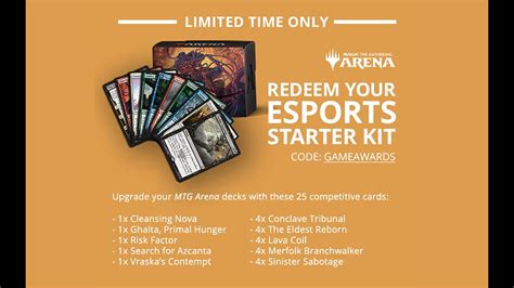 Check spelling or type a new query. no longer working - Magic Arena Promo Code - YouTube