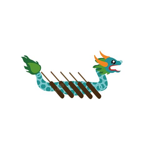 Illustration Of Dragon Boat Rowing In Vector Dragon Boat Festival Dragon Boat Racing Dragon
