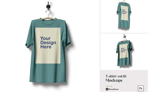 Amazing T Shirt Mockups For Illustrator And Adobe Photoshop