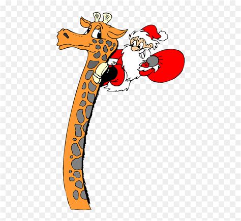 Transparent Cute Giraffe Png Giraffe Christmas Clipart Png Download