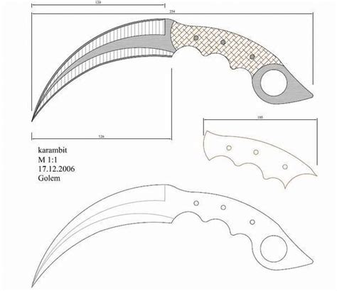 Knife making process knifemaking in 2020 knife making knife. plano para diseño de cuchillo karambit - Buscar con Google ...